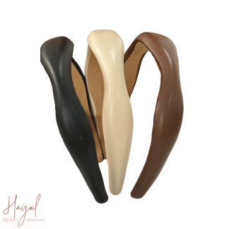 Asimetrik Şekilli Taç - Kahverengi